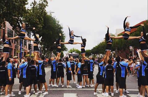 Cheer LA LA Pride 2016