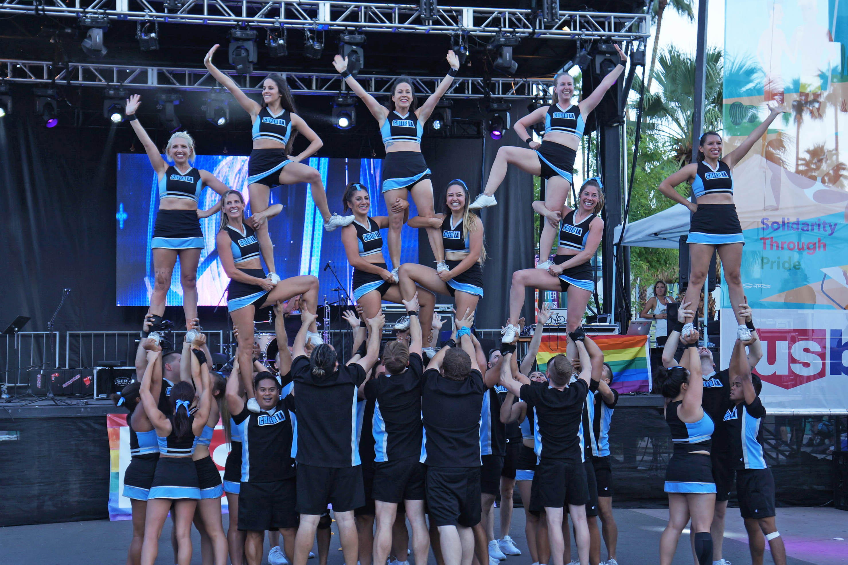 Palm Springs Pride 2016 Cheer LA smaller