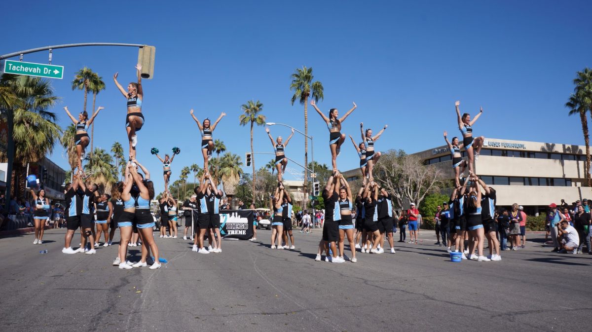 Palm Springs Pride Parade 2016   Cheer LA libs